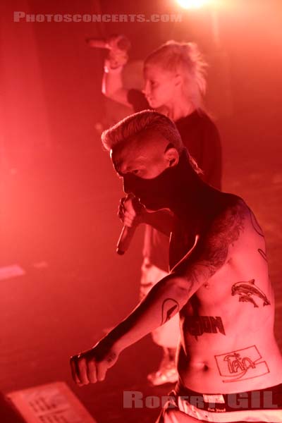 DIE ANTWOORD - 2013-06-18 - PARIS - Le Trianon - Watkin Tudor Jones Jr. [Ninja] - Anri du Toit [Yolandi Visser]